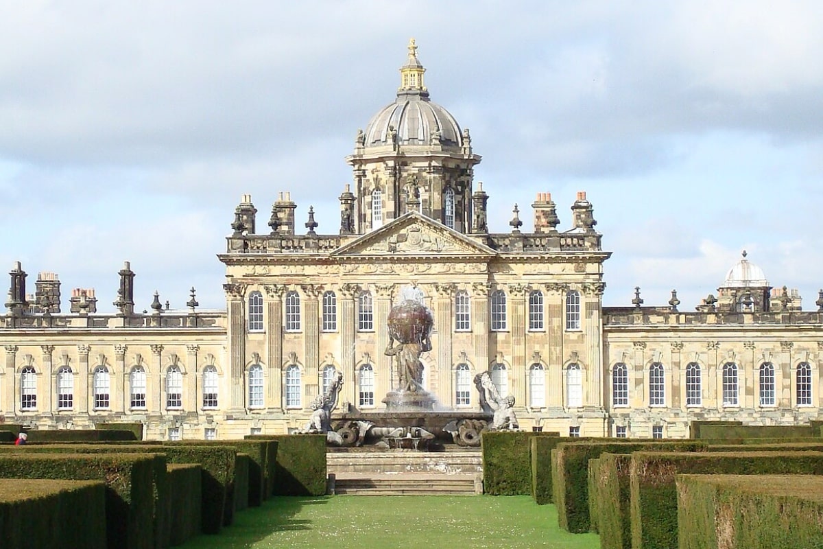 A 5 million pound wedding at Castle Howard