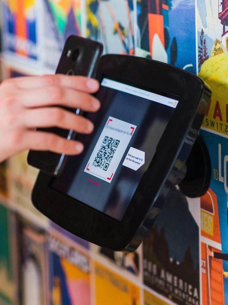 QR code for lead generation