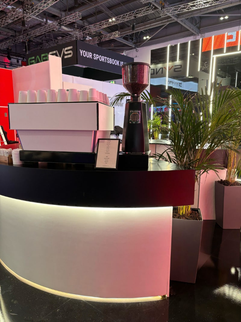 Barcelona exhibition mobile barista bar service