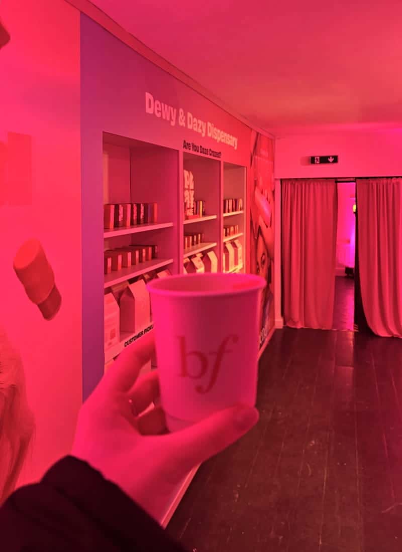 Mobile coffee at product launch