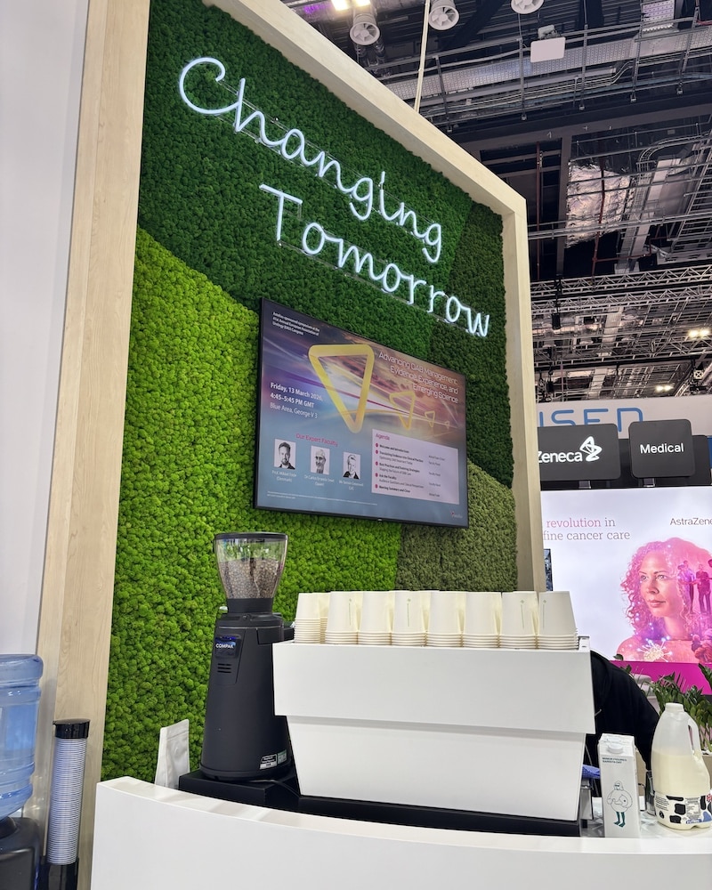 Social Espresso Exhibition coffee service at EAU26 in London