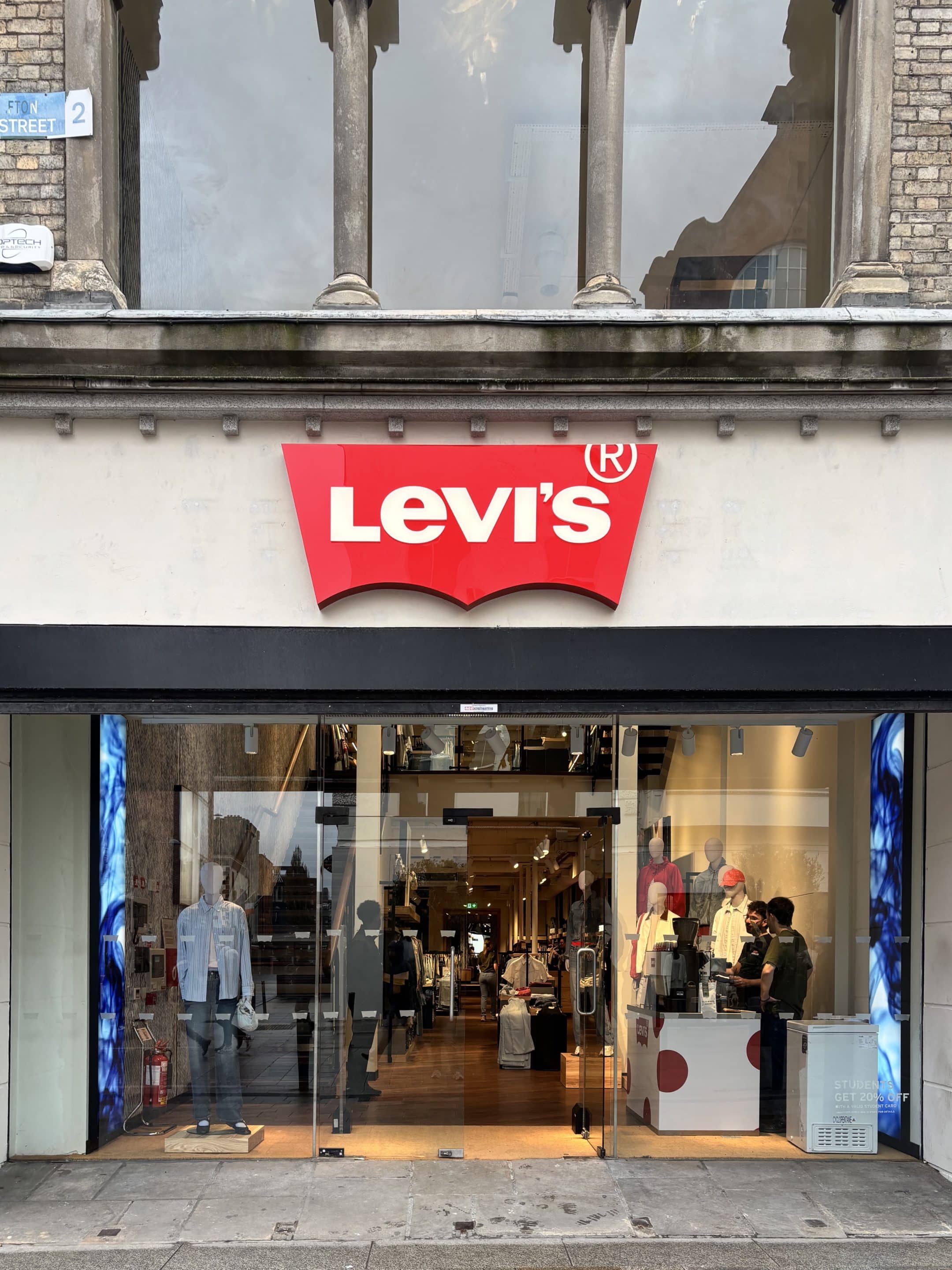 Levi’s Brand Activation in Dublin with mobile coffee bar