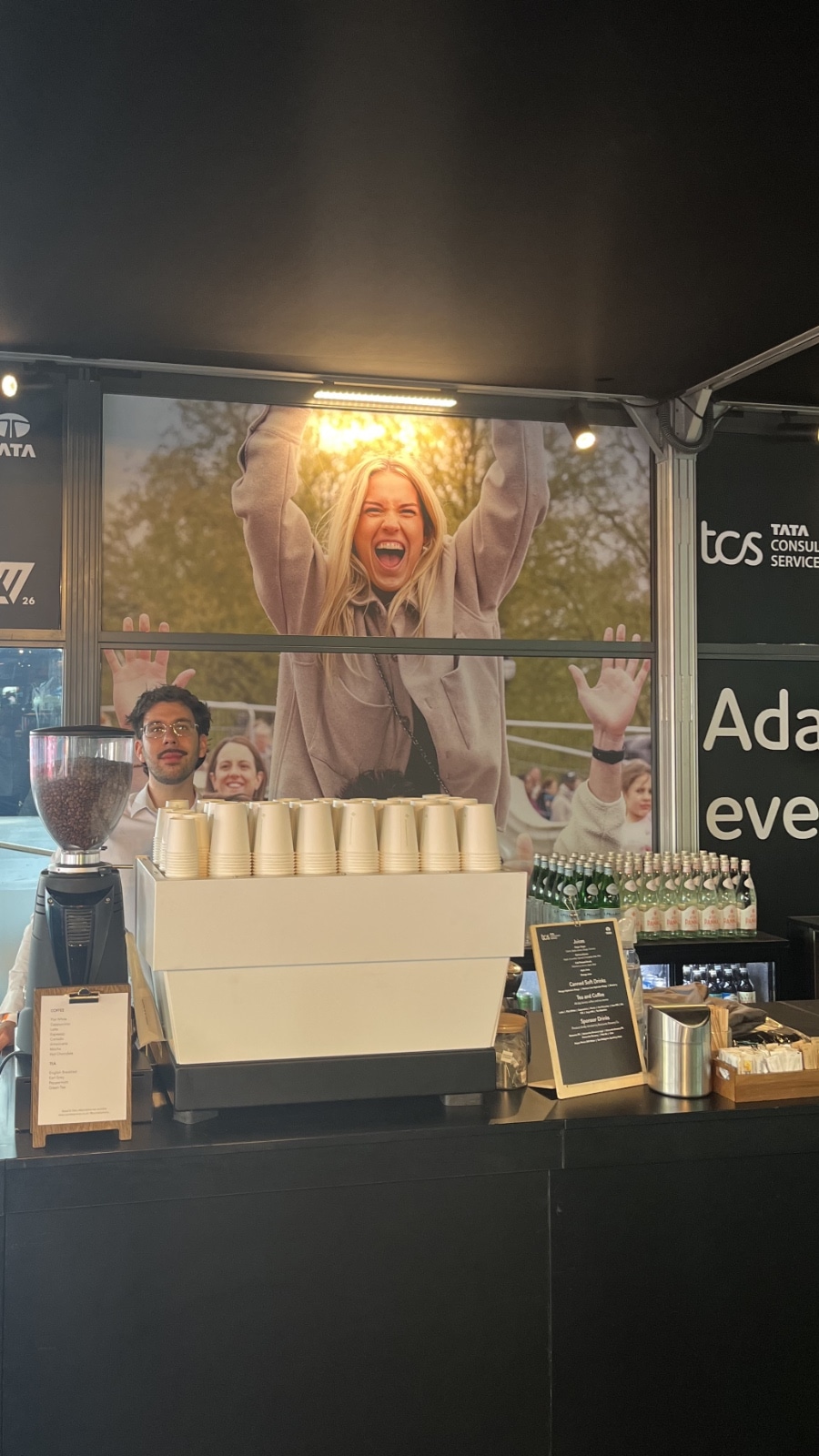 Barista and event coffee bar